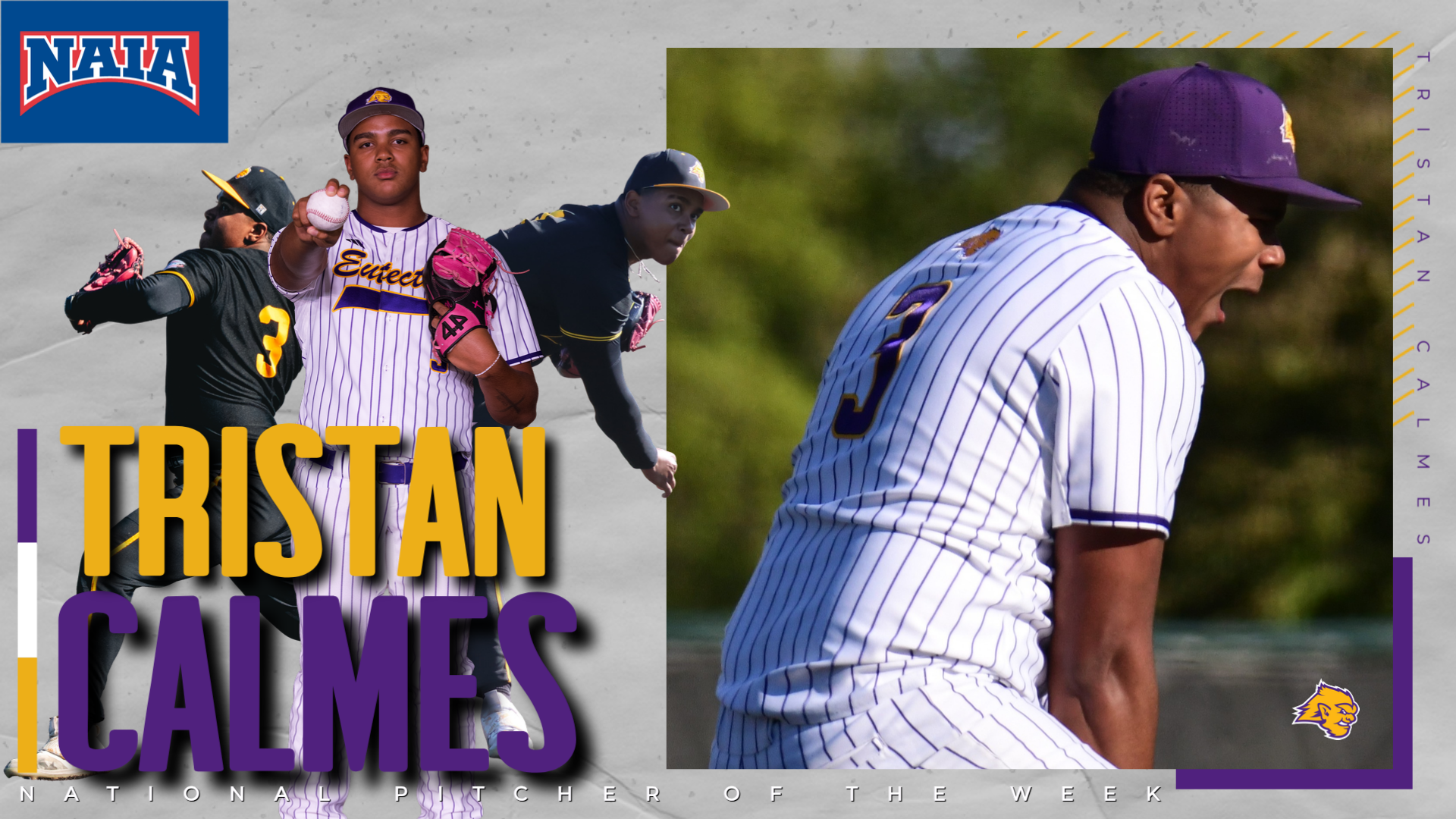 Best in the...nation? Calmes named National Pitcher of the Week