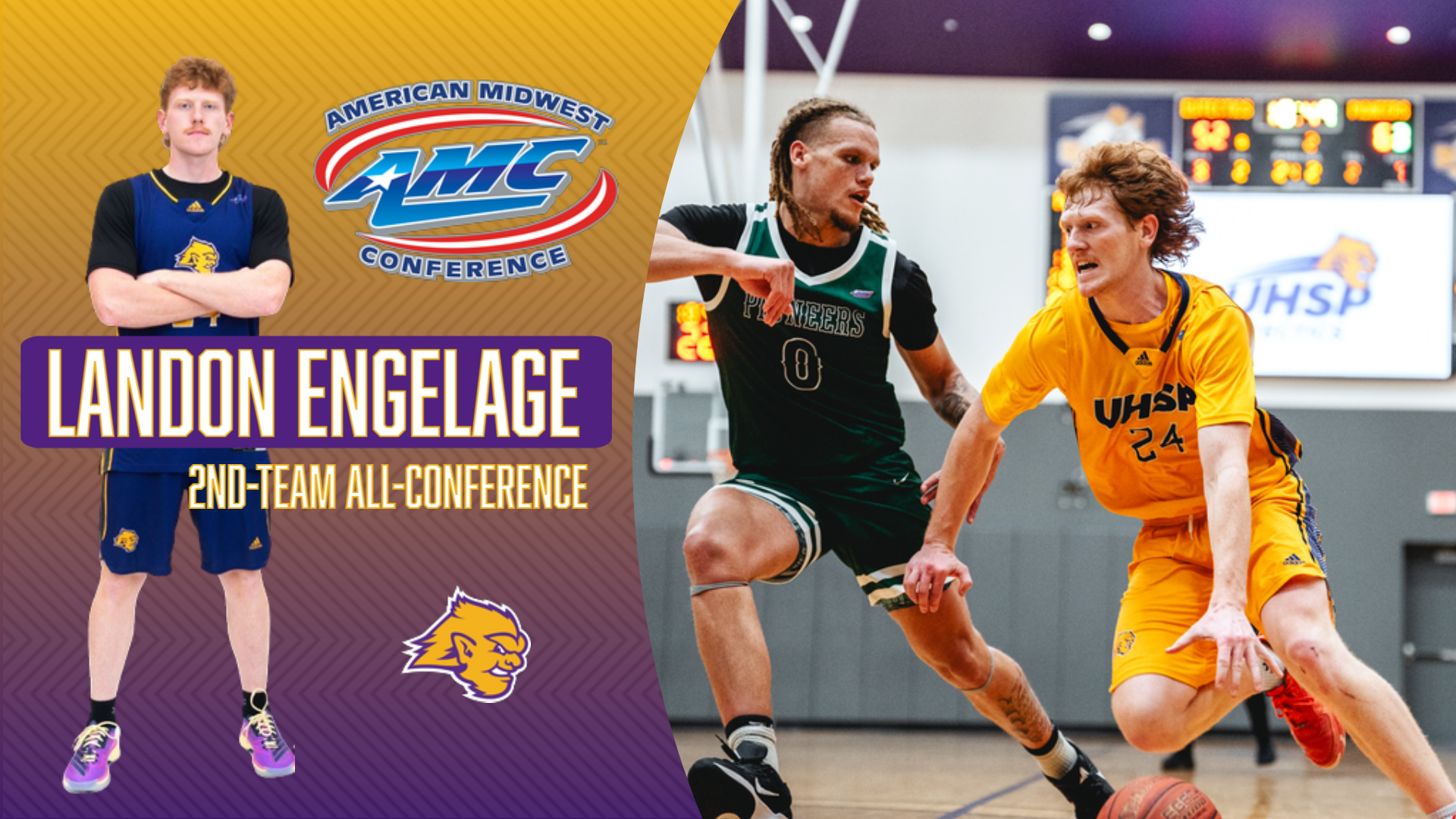Engelage Named 2nd-Team All-Conference; Six Named Academic All-Conference