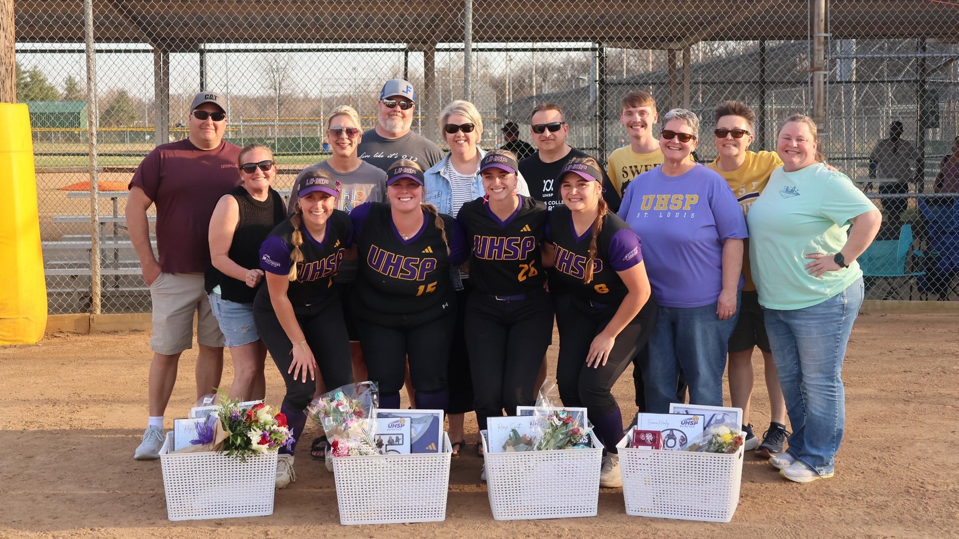 Eutectics Split DH with Trojans on Senior Day
