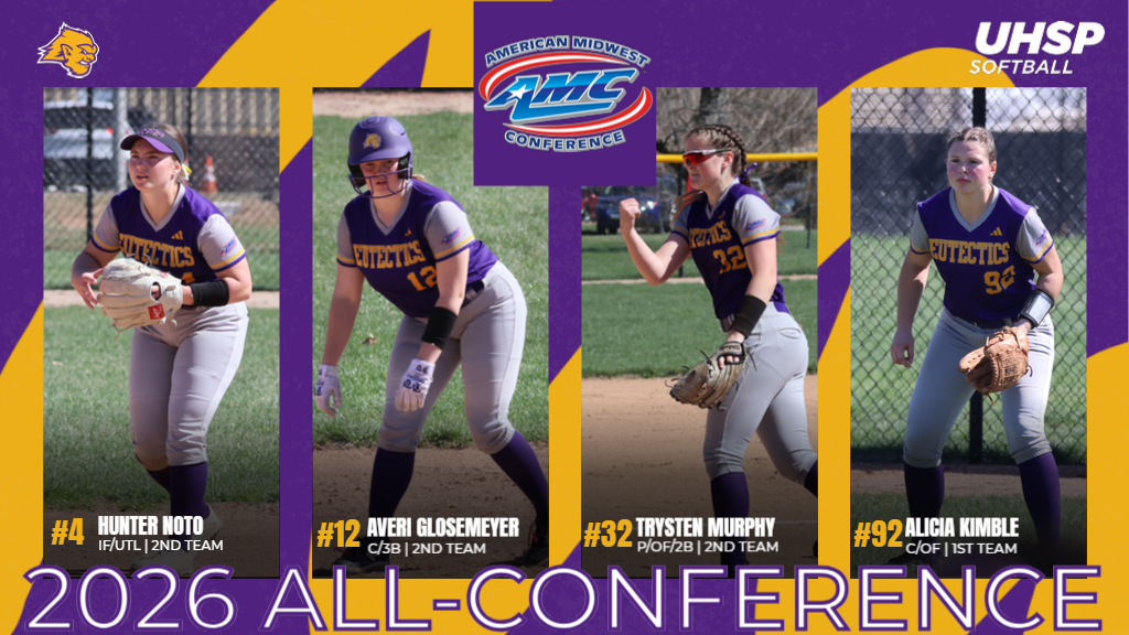 Kimble, Glosemeyer, Murphy, Noto Named All-Conference