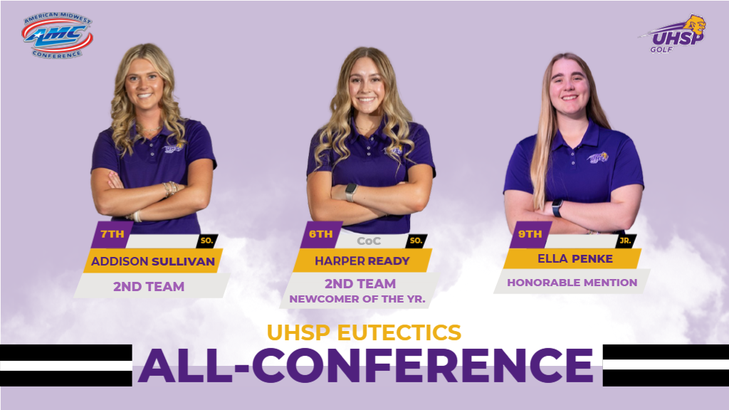 Eutectics Finish Third at AMC Championships, Three Named All-Conference
