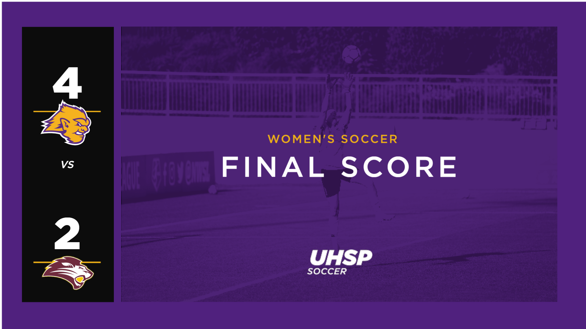 A day of firsts as UHSP wins first road game of the season