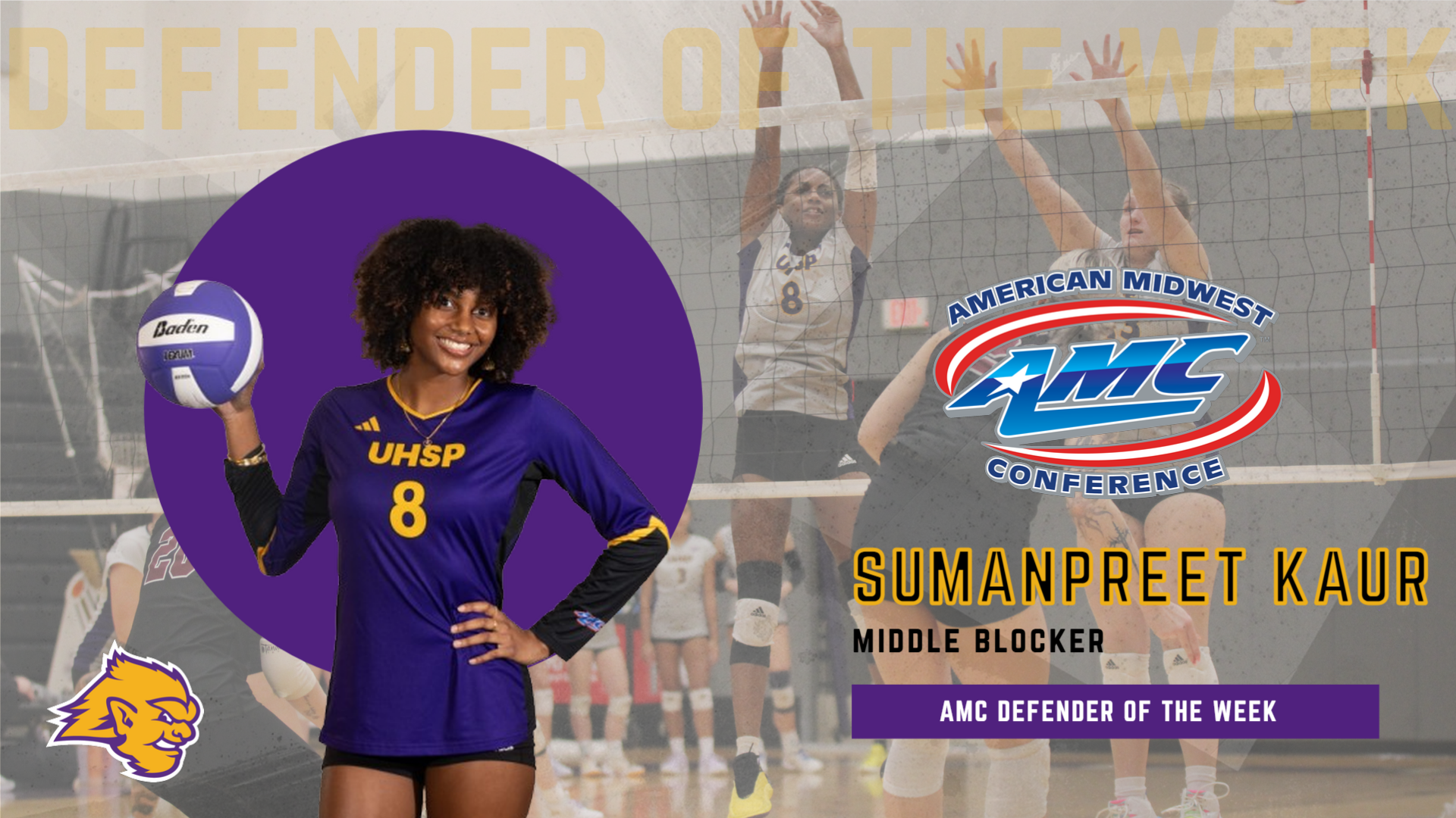 Kaur Is AMC Defender of the Week