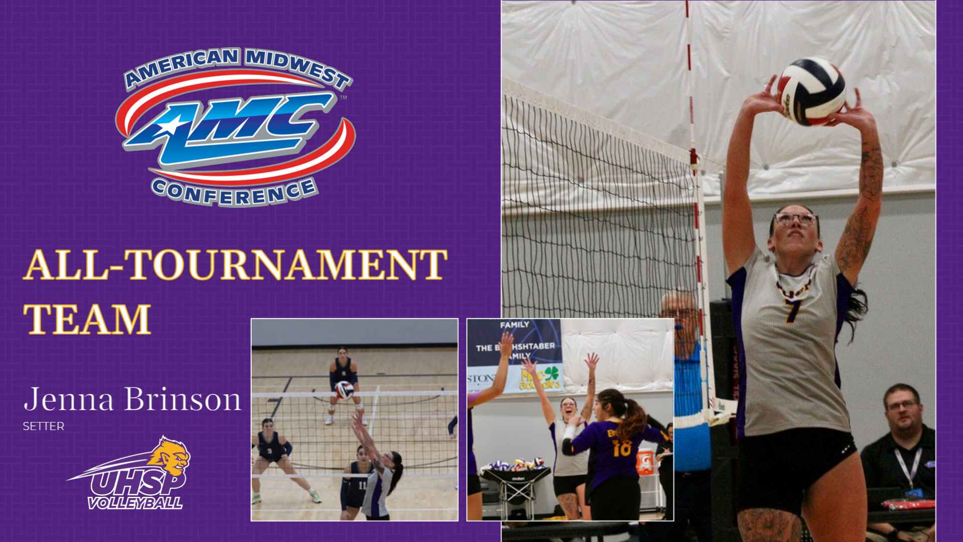 Brinson Name to AMC All-Tournament Team