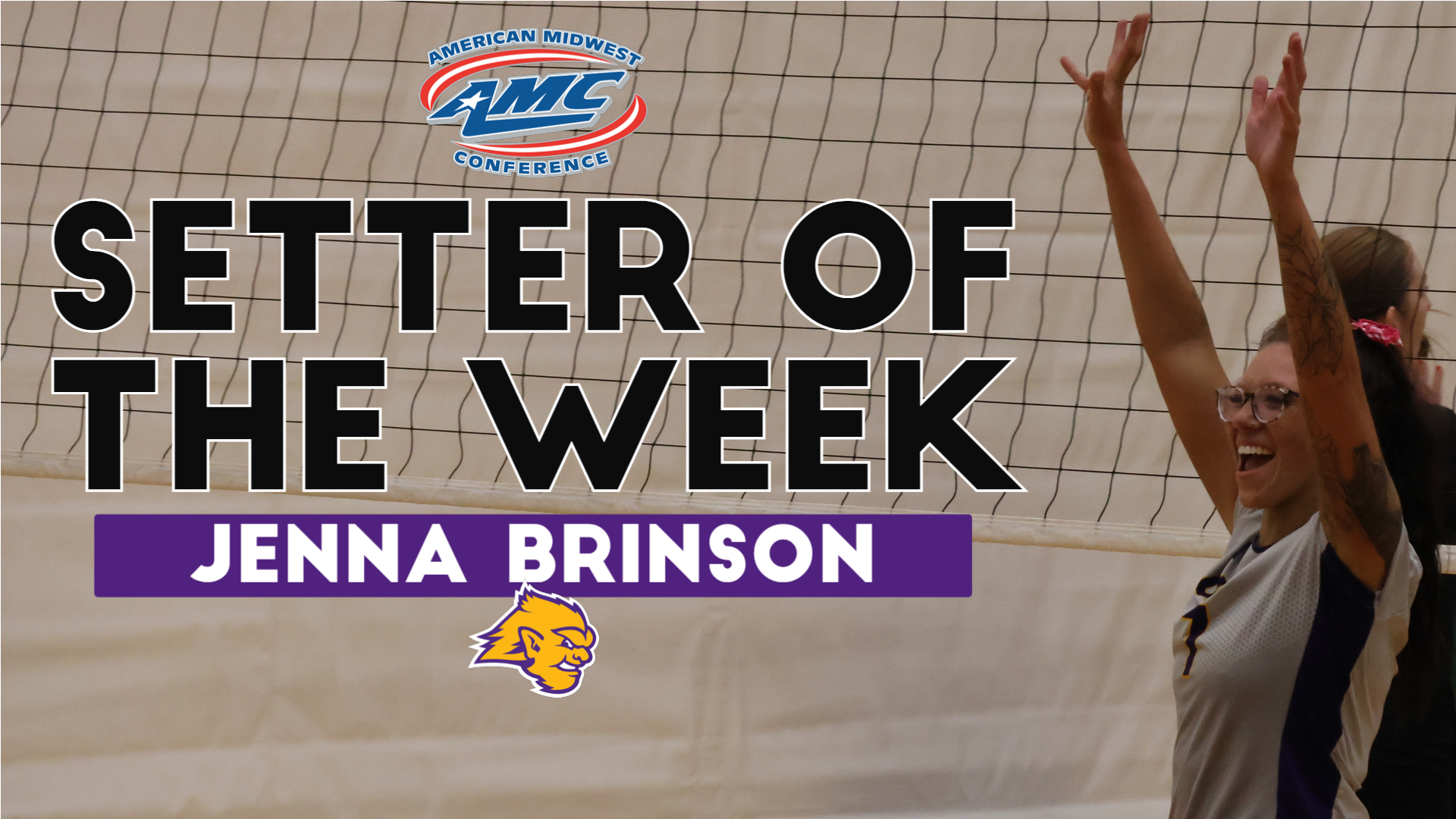 New career assist record leads Brinson to AMC award