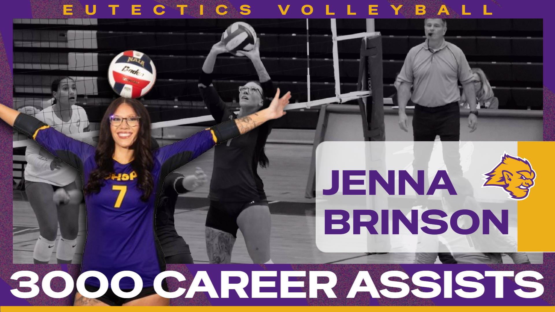 Euts split weekend quad as Brinson reaches 3,000 assists