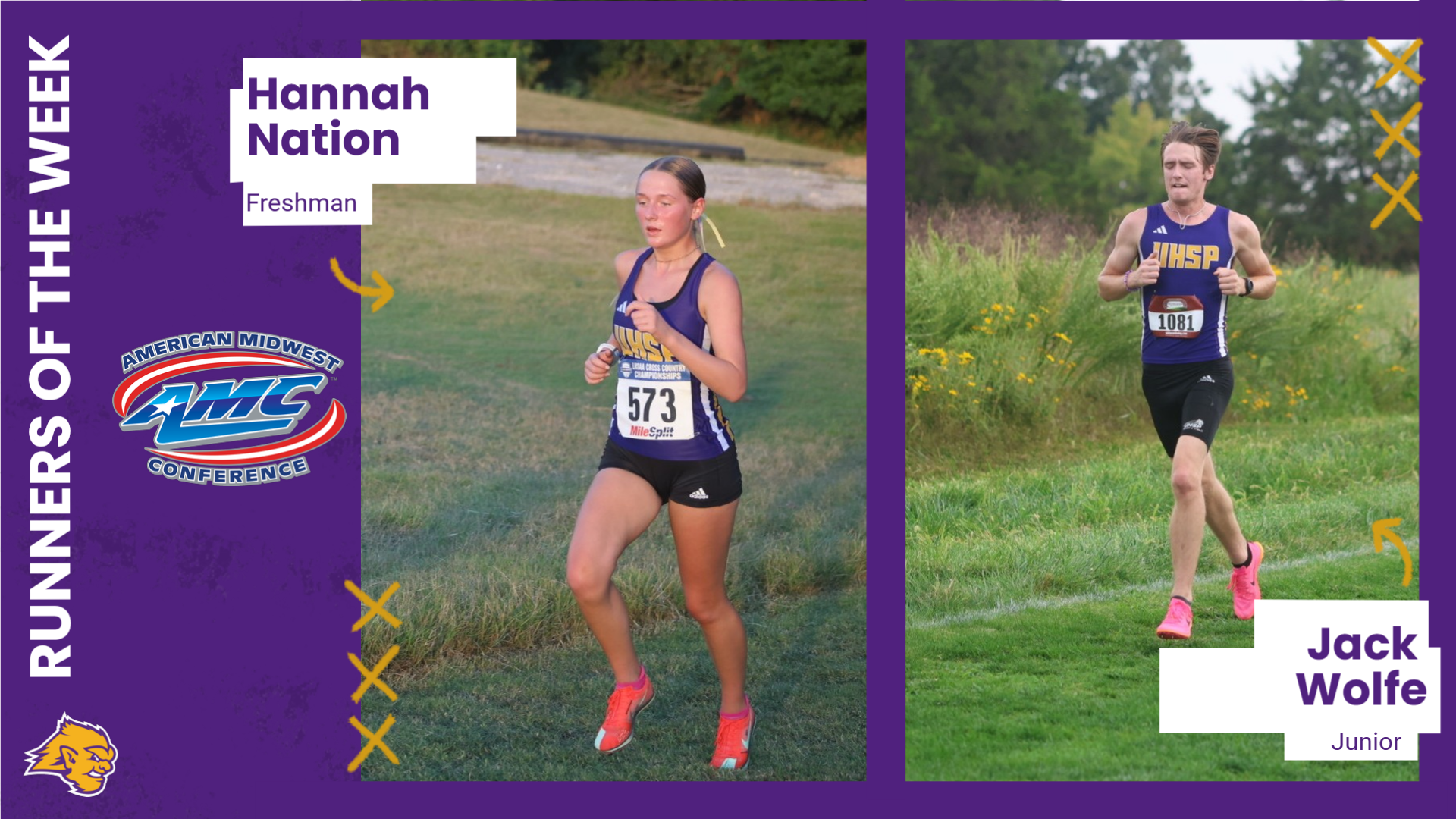 Eutectics Sweep AMC Runner of the Week Honors